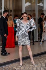 COCO ROCHA Leaves Hotel Martinez at 74th Cannes Film Festival 07/12/2021