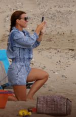 COLEEN ROONEY Out at a Beach in Wales 07/28/2021