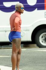 CYNTHIA ERIVO Out Jogging in West Hollywood 06/29/2021