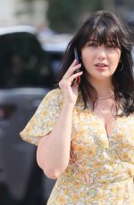 DAISY LOWE Out for Lunch at Roka Restaurant in London 07/20/2021