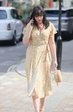 DAISY LOWE Out for Lunch at Roka Restaurant in London 07/20/2021