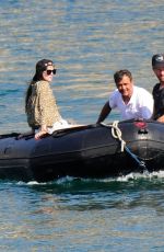 DAKOTA JOHNSON and Chris Martin on Holiday in Palma De Mallorca 07/22/2021