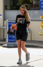 DANIELLE LLOYD Out Shopping in Birmingham 07/13/2021
