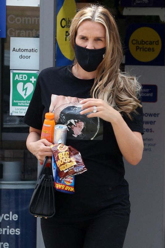 DANIELLE LLOYD Out Shopping in Birmingham 07/13/2021
