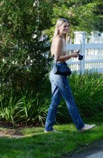 DAPHNE GROENEVELD Leaves a Photoshoot in New York 07/21/2021