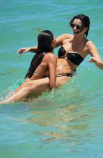 DEBORAH DEBBIE ST PIERRE in Bikini at a Beach in Miami 07/11/2021