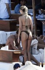 DELILAH HAMLIN in Bikini on the Beach in Mykonos 07/24/2021