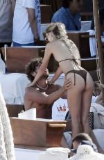 DELILAH HAMLIN in Bikini on the Beach in Mykonos 07/24/2021