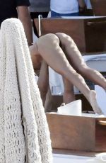DELILAH HAMLIN in Bikini on the Beach in Mykonos 07/24/2021