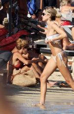 DELILAH HAMLIN in Bikini on Vacation in Mykonos 07/16/2021 