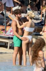 DELILAH HAMLIN in Bikini on Vacation in Mykonos 07/16/2021 