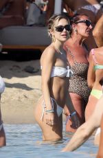 DELILAH HAMLIN in Bikini on Vacation in Mykonos 07/16/2021 