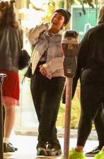 DEMI LOVATO Out for Ice Cream in Larchmont Village 07/06/2021