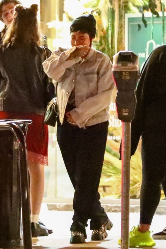 DEMI LOVATO Out for Ice Cream in Larchmont Village 07/06/2021