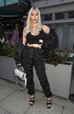 DEMI SIMS and CHLOE ROSS Arrives at Jess and Eve Gale