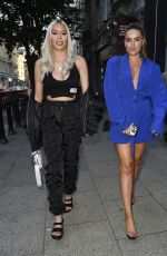 DEMI SIMS and CHLOE ROSS Arrives at Jess and Eve Gale
