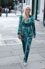DENISE VAN OUTEN Arrives at Proud Embankment in London 07/02/2021
