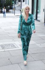 DENISE VAN OUTEN Arrives at Proud Embankment in London 07/02/2021
