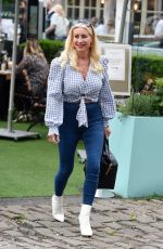 DENISE VAN OUTEN Leaves Piccolinos in Alderley Edge 07/09/2021