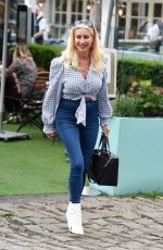 DENISE VAN OUTEN Leaves Piccolinos in Alderley Edge 07/09/2021