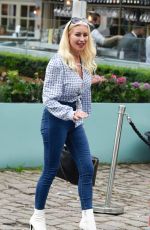 DENISE VAN OUTEN Leaves Piccolinos in Alderley Edge 07/09/2021