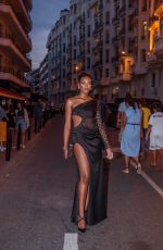 DIDI-STONE OLMODIE Heading to Chopard Dinner at 74th Cannes Film Festival 07/08/2021