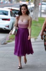 DITA VON TEESE Out for Dinner Date at Little Dom