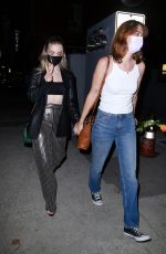 DOVE CAMERON Leaves Valentina Cy