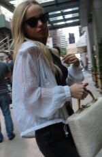 DOVE CAMERON Out at Fifth Avenue in New York 07/16/2021