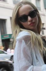 DOVE CAMERON Out at Fifth Avenue in New York 07/16/2021