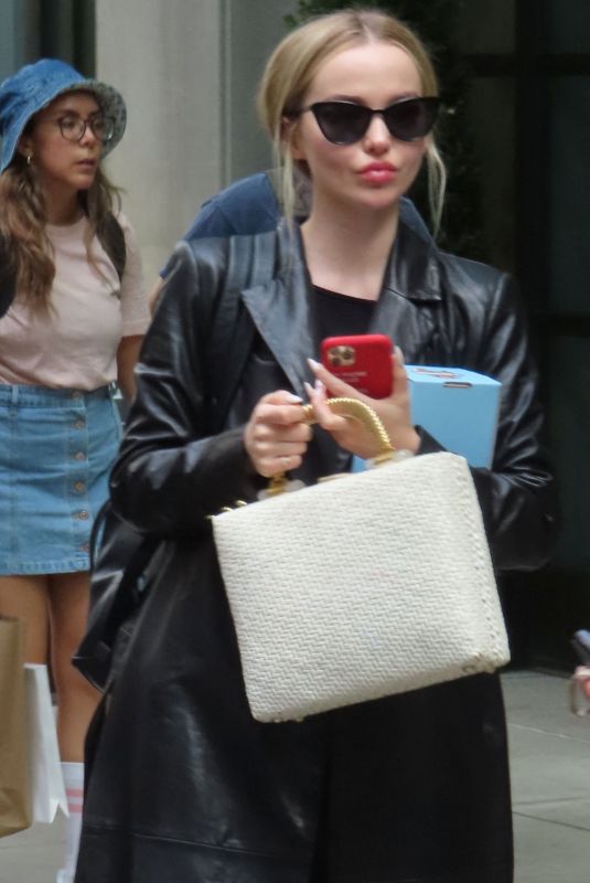 DOVE CAMERON Out at Fifth Avenue in New York 07/16/2021