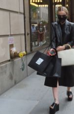 DOVE CAMERON Out Shopping at Saks Fifth Avenue in New York 07/15/2021