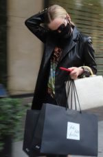 DOVE CAMERON Out Shopping at Saks Fifth Avenue in New York 07/15/2021