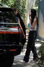 DUA LIPA and Anwar Hadid Out in Studio City 07/18/2021 