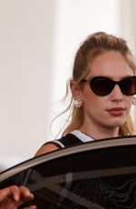 DYLAN PENN Leaves Hotel Martinez in Cannes 07/12/2021