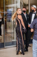 DYLAN PENN Leaves Martinez Hotel at 74th Annual Cannes Film Festival 07/12/2021