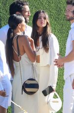 EIZA GONZALEZ and Paul Rabil at Revolve 4th of July Party at Nobu in Malibu 07/04/2021
