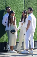 EIZA GONZALEZ and Paul Rabil at Revolve 4th of July Party at Nobu in Malibu 07/04/2021