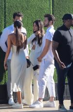 EIZA GONZALEZ and Paul Rabil at Revolve 4th of July Party at Nobu in Malibu 07/04/2021