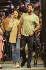 EIZA GONZALEZ and Paul Rabil Night Out in West Hollywood 07/17/2021
