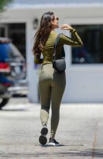 EIZA GONZALEZ in Tights Out in West Hollywood 07/07/2021