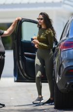 EIZA GONZALEZ in Tights Out in West Hollywood 07/07/2021