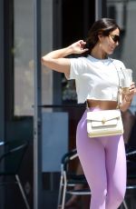 EIZA GONZALEZ Out for Iced Coffee in Los Angeles 07/19/2021