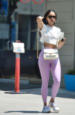 EIZA GONZALEZ Out for Iced Coffee in Los Angeles 07/19/2021