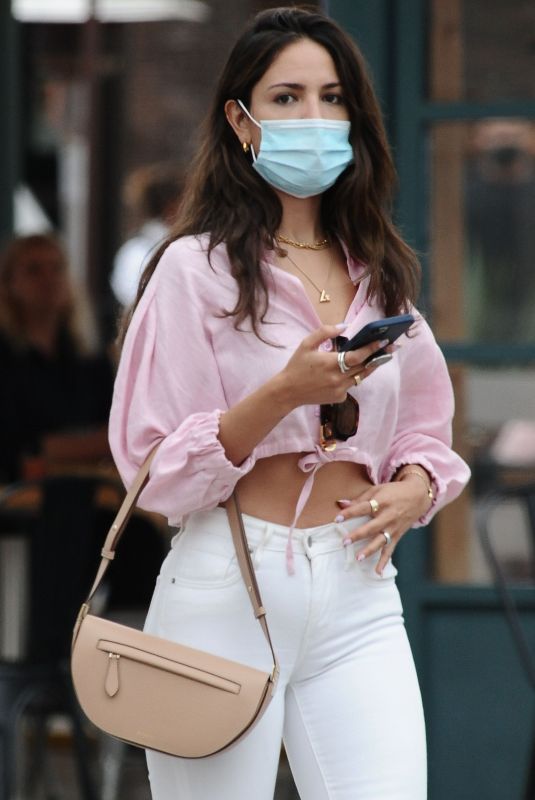 EIZA GONZALEZ Out Shopping in Santa Monica 07/23/2021