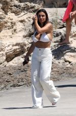 ELETTRA LAMBORGHINI in Bikini and DJ Afrojack at a Boat in Formentera 07/05/2021