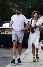 ELIZA DOOLITTLE Out and About in London 07/20/2021
