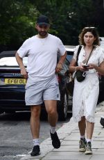 ELIZA DOOLITTLE Out and About in London 07/20/2021