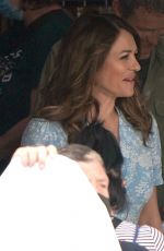 ELIZABETH HURLEY on the Set of City Girls in North Yorkshire 07/15/2021