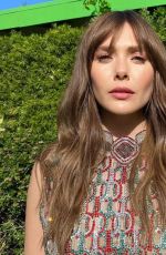 ELIZABETH OLSEN in Instyle Magazine, Mexico July 2021 Issue